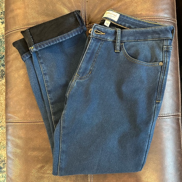 Weatherproof Denim - Weatherproof Vintage, size W10/L30, Soft, velvety lined jeans. Worn once.